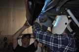 Sam welding the rear valance photo DSC_2953.jpg